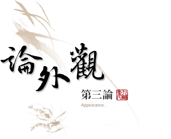 第三論:論外觀
